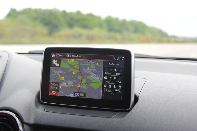 cestování s navigací